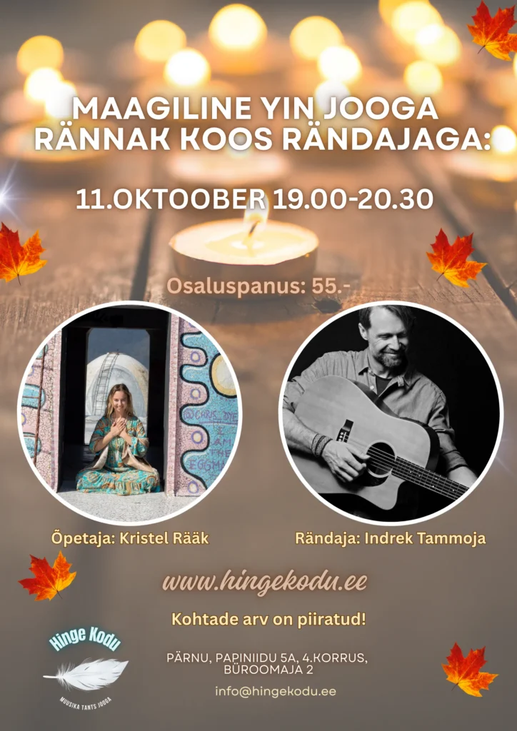 Maagiline Yin Jooga rännak koos Rändajaga