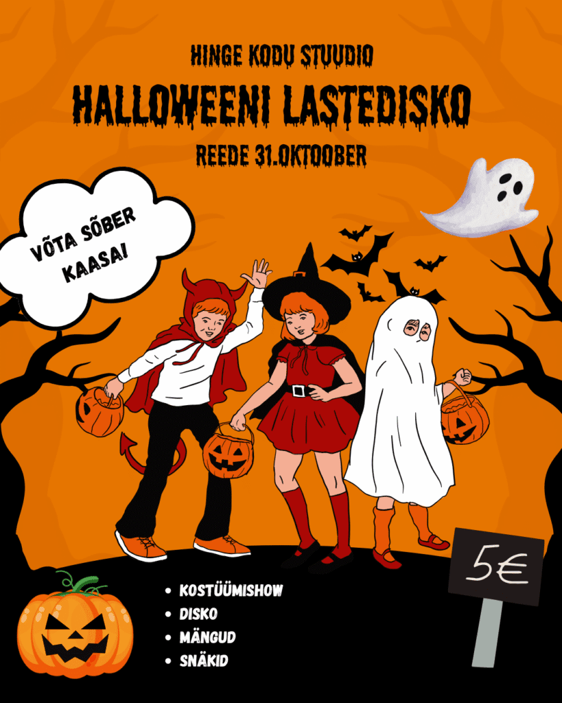 Halloweeni disko lastele