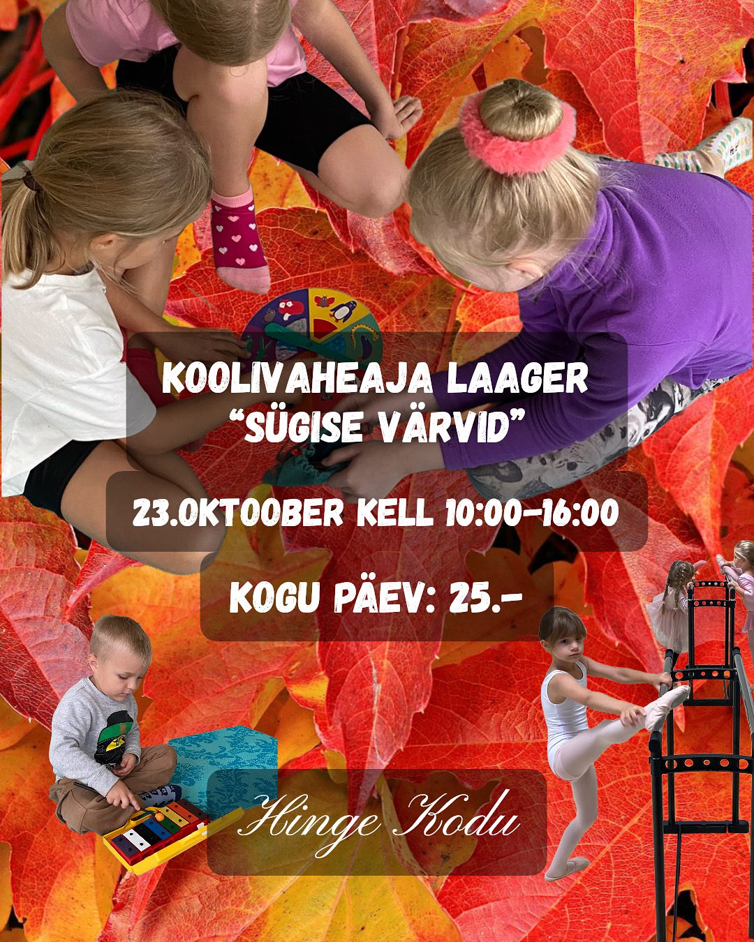 Koolivaheaja laager “Sügise värvid”